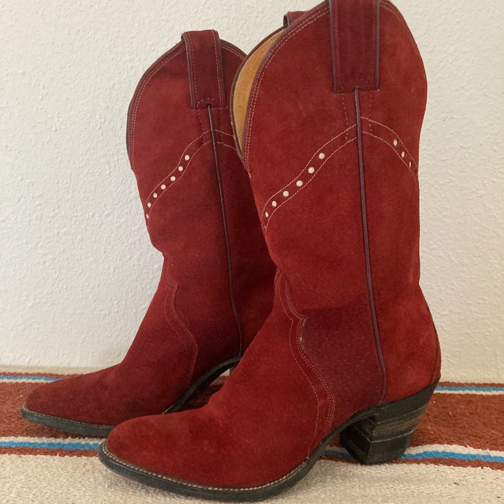 Women's Justin Cowboy Boots - 6 1/2 B